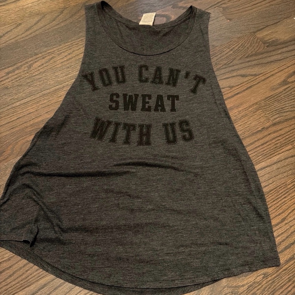 PINK Victoria's Secret Black Muscle Tee